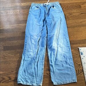 Zara Light Blue Women's Flare Jeans